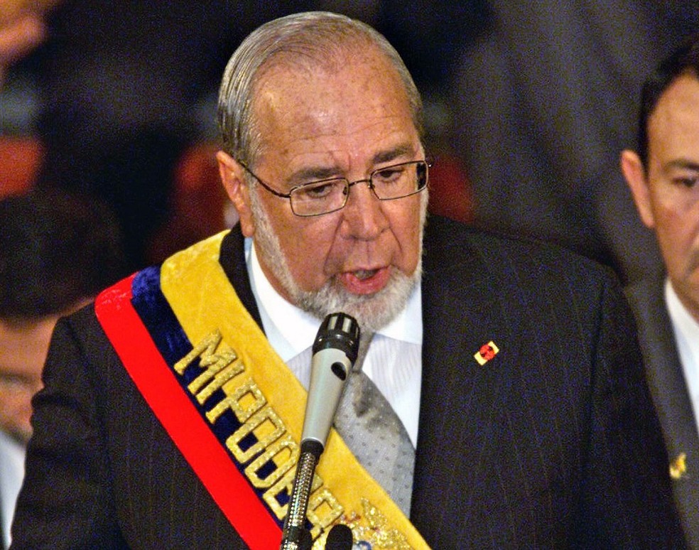 Gustavo Noboa, ex-presidente do Equador, morre aos 83 anos