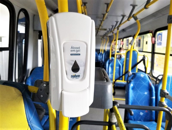 Alexandre do Sindicato cobra disponibilização de álcool em gel nos ônibus de Campina Grande.