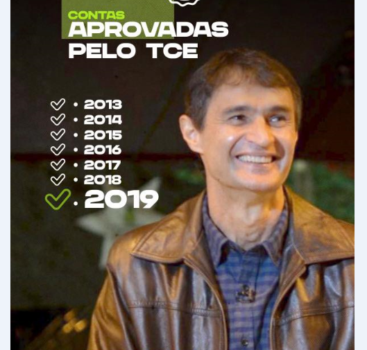 TCE-PB aprova a sétima conta seguida do ex-prefeito Romero Rodrigues