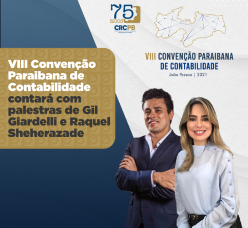 VIII Convenção Paraibana de Contabilidade contará com palestras de Gil Giardelli e Rachel Sheherazade