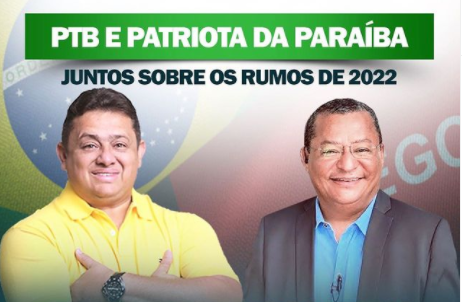 Palanque para Bolsonaro na Paraíba, PTB e Patriotas anunciam aliança nessa quarta-feira (22).