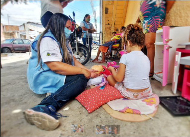 Programa Criança Feliz da Prefeitura prossegue com atendimentos na forma híbrida até abril deste ano