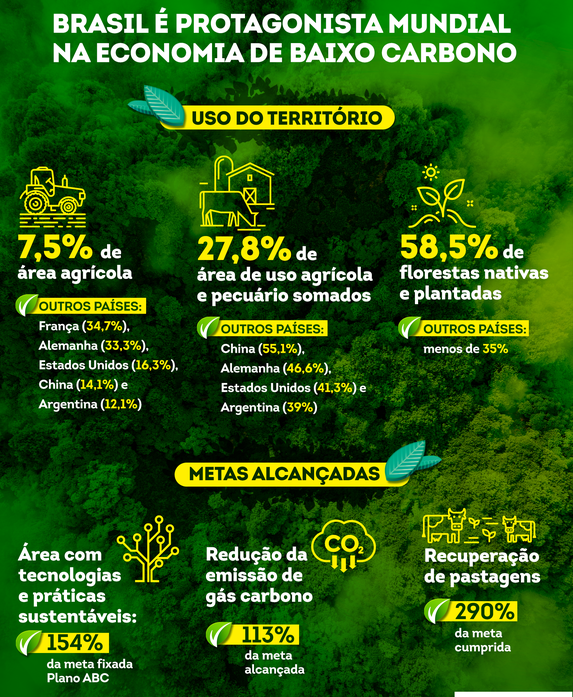 Brasil alia crescimento da produção agropecuária à sustentabilidade ambiental, diz Ipea