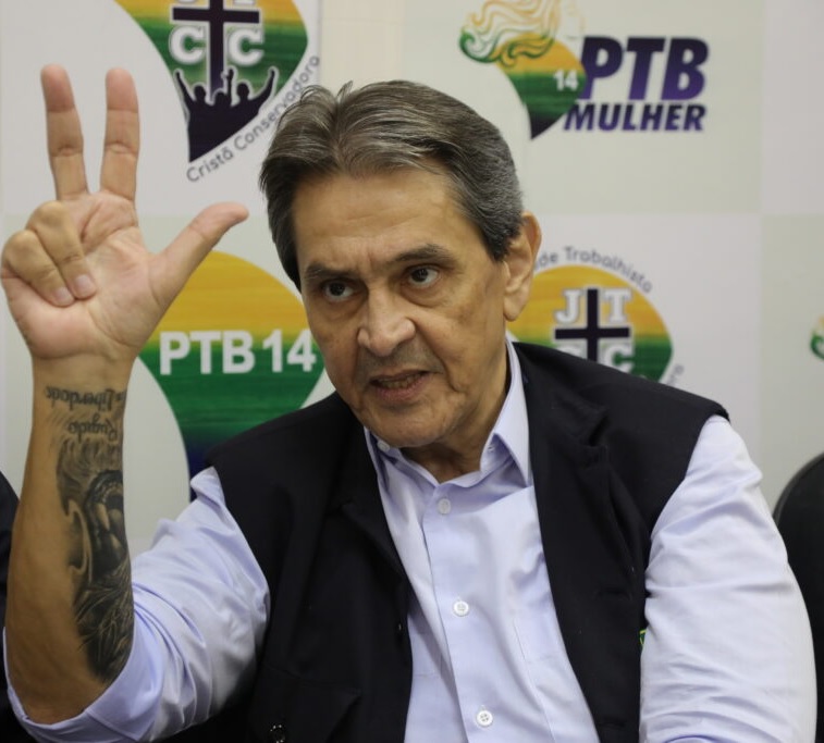 PTB confirma pré-candidatura de Roberto Jefferson ao governo do Rio de Janeiro.