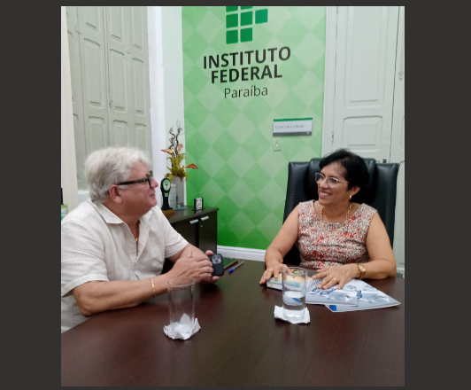 Superintendente da Funetec faz visita institucional a Pró-Reitora de Pesquisa do IFPB