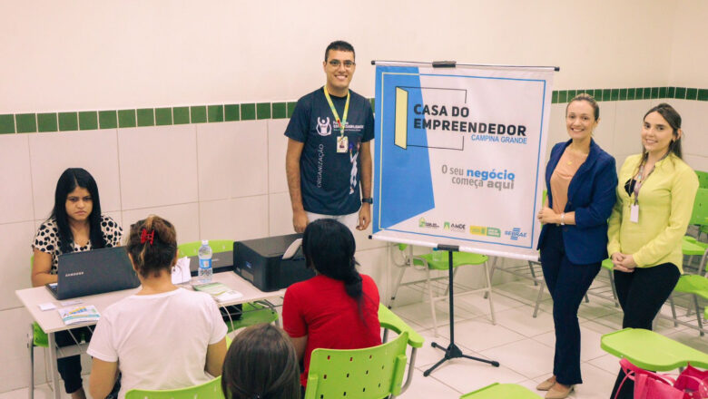 Casa do Empreendedor de Campina Grande participa da Feira de Empregabilidade