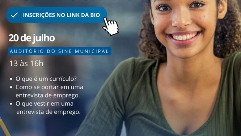 Trabalhadores de Campina Grande têm oportunidade de aprimorar habilidades com orientação curricular