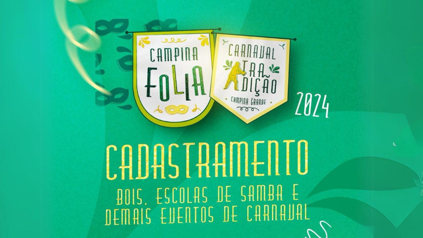 CAMPINA FOLIA: Prefeitura encerra nesta sexta-feira cadastramento de blocos e eventos carnavalescos