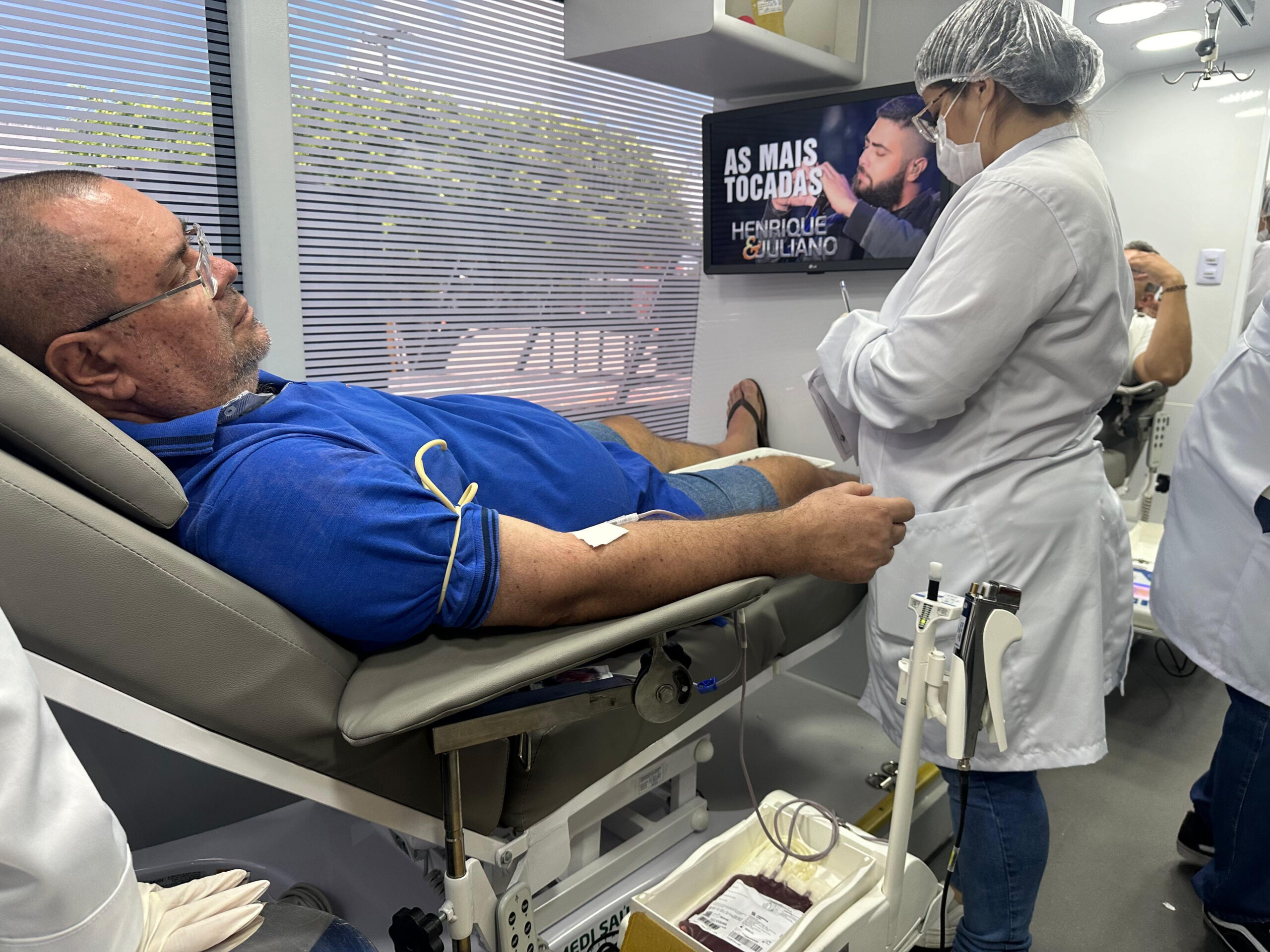 Sapé garante 130 doações de sangue e 500 vidas salvas em parceria com Hemocentro