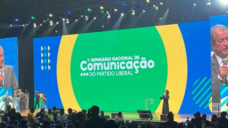 1º Seminário Nacional de Comunicação do Partido Liberal tem as presenças de Bolsonaro e Nikolas