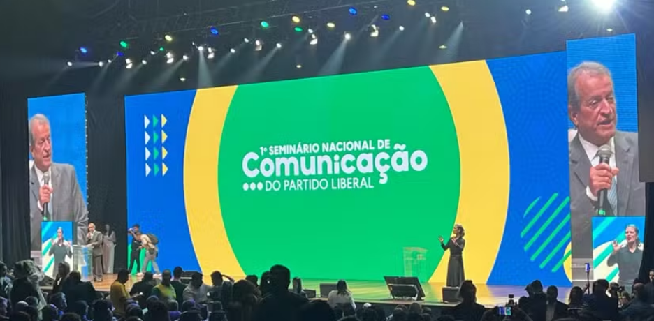 1º Seminário Nacional de Comunicação do Partido Liberal tem as presenças de Bolsonaro e Nikolas